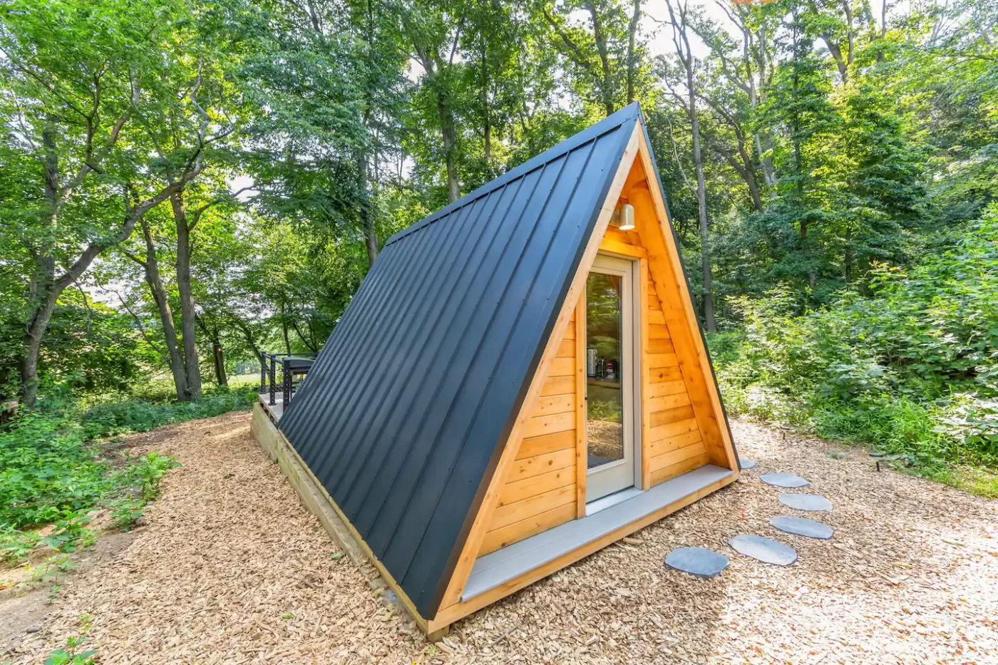 Aframe Glamping Pod