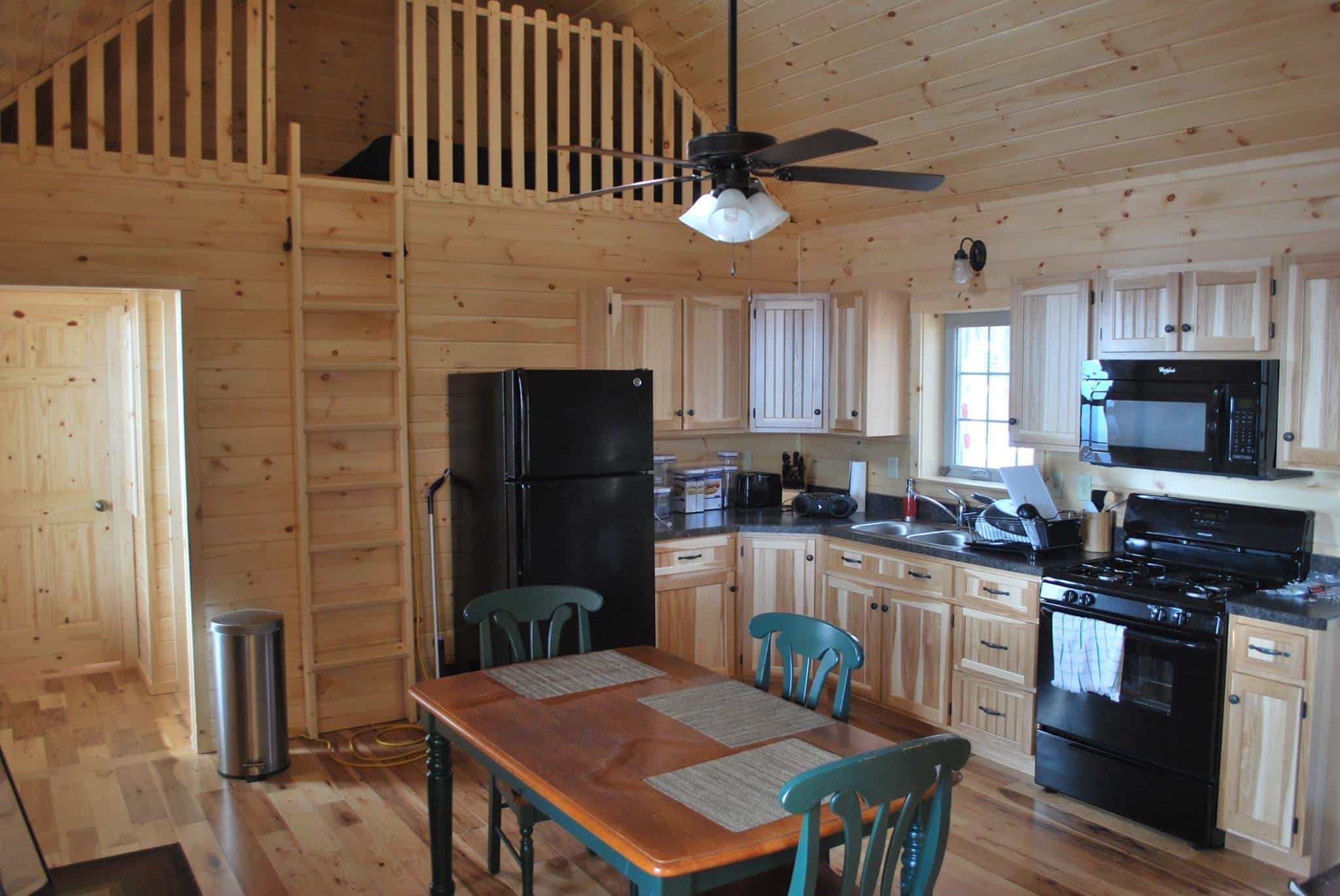 inside zook cabin