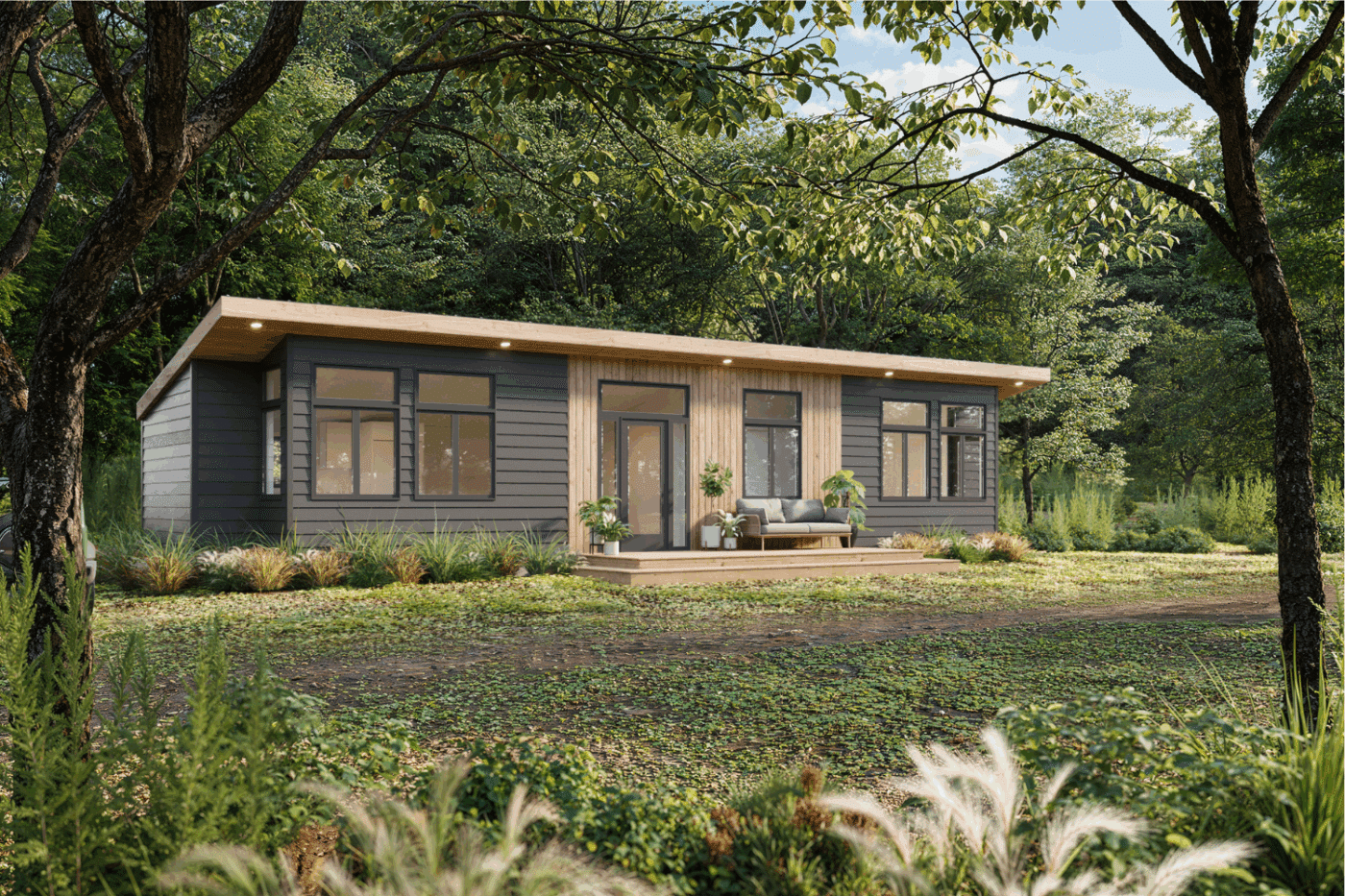Sonoma ADU with Smart Lap Black Siding (2)