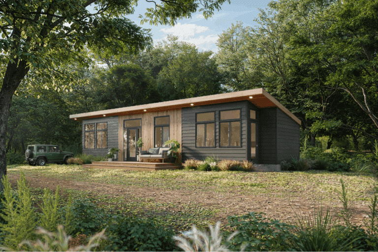 Sonoma ADU with Smart Lap Black Siding