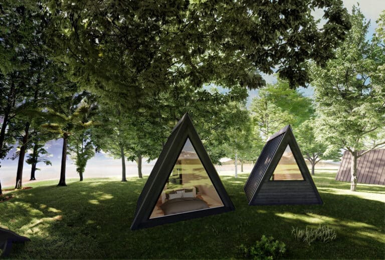 Vista Cabin Pod | A-Frame Glamping Pod | Zook Cabins