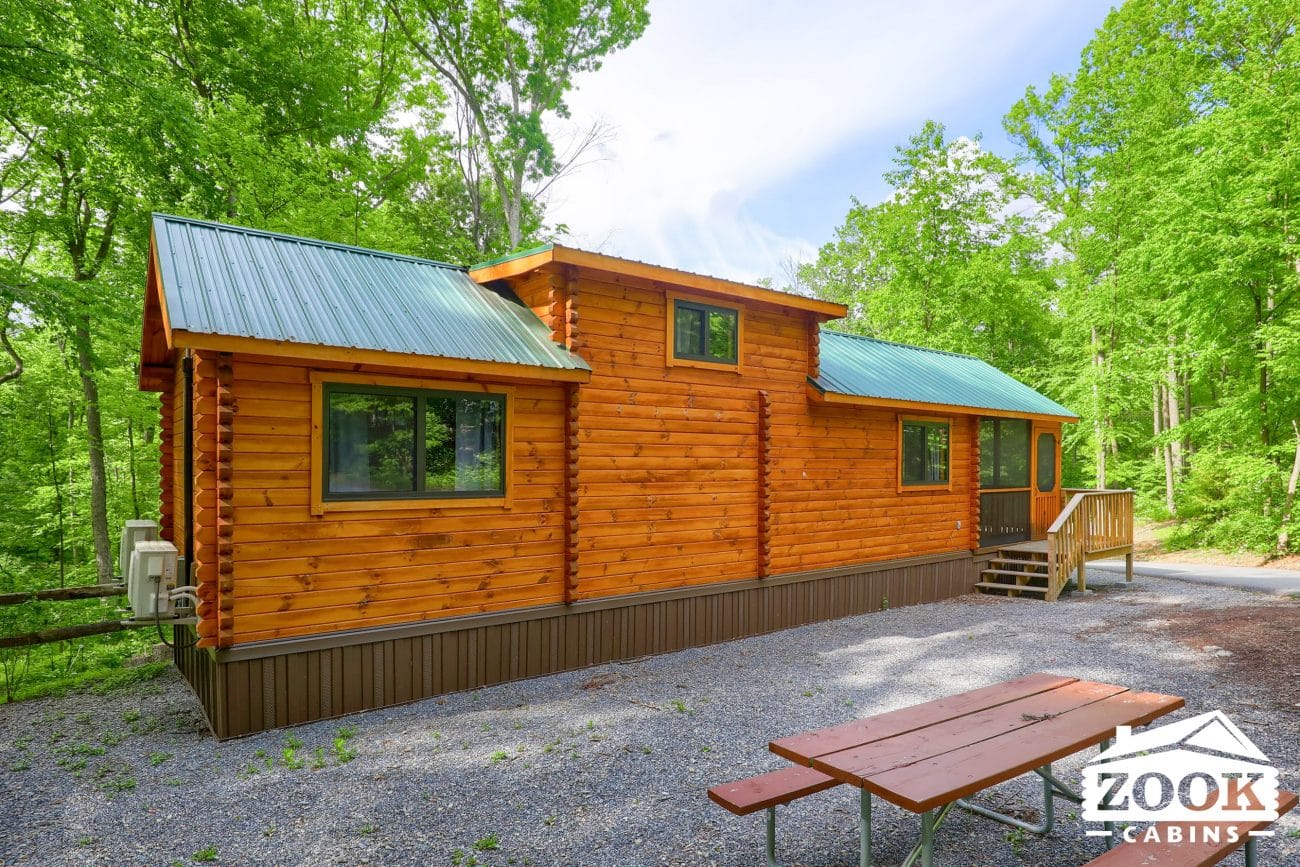 single wide log cabins