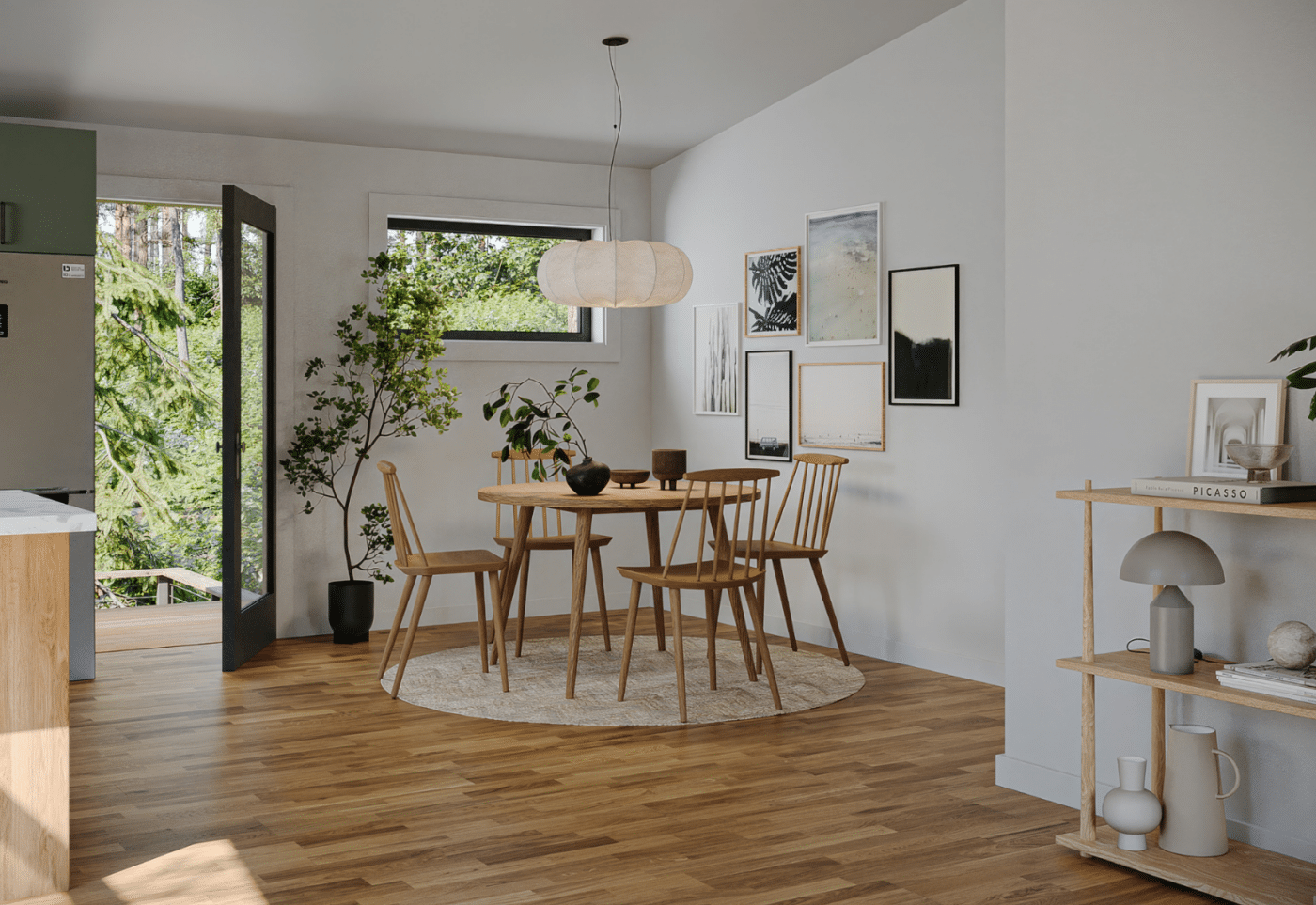 rio grande modular cabin dining nook