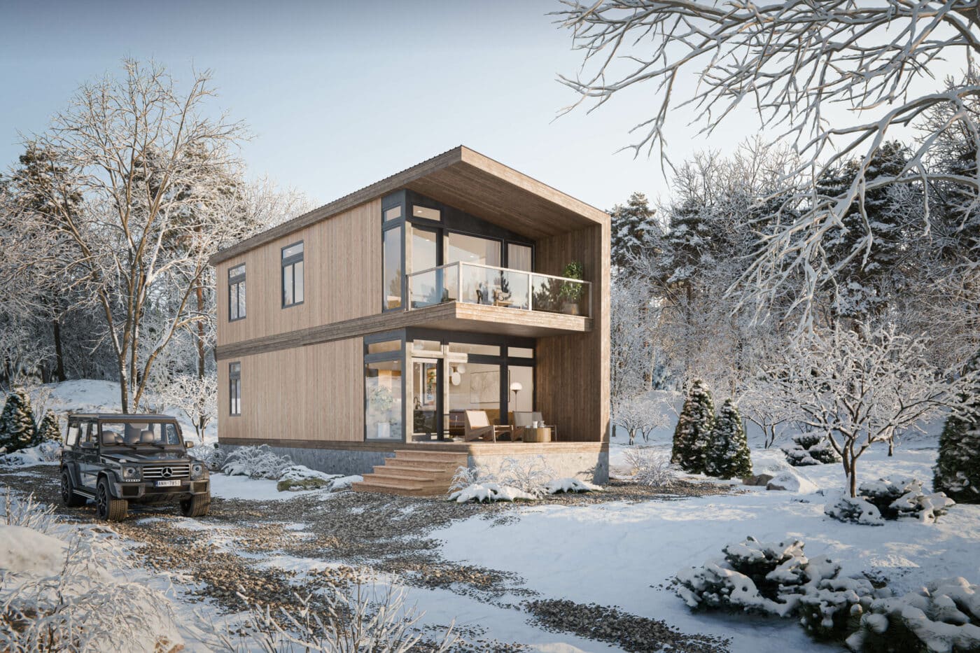 Walden Stack Modular Modern Home