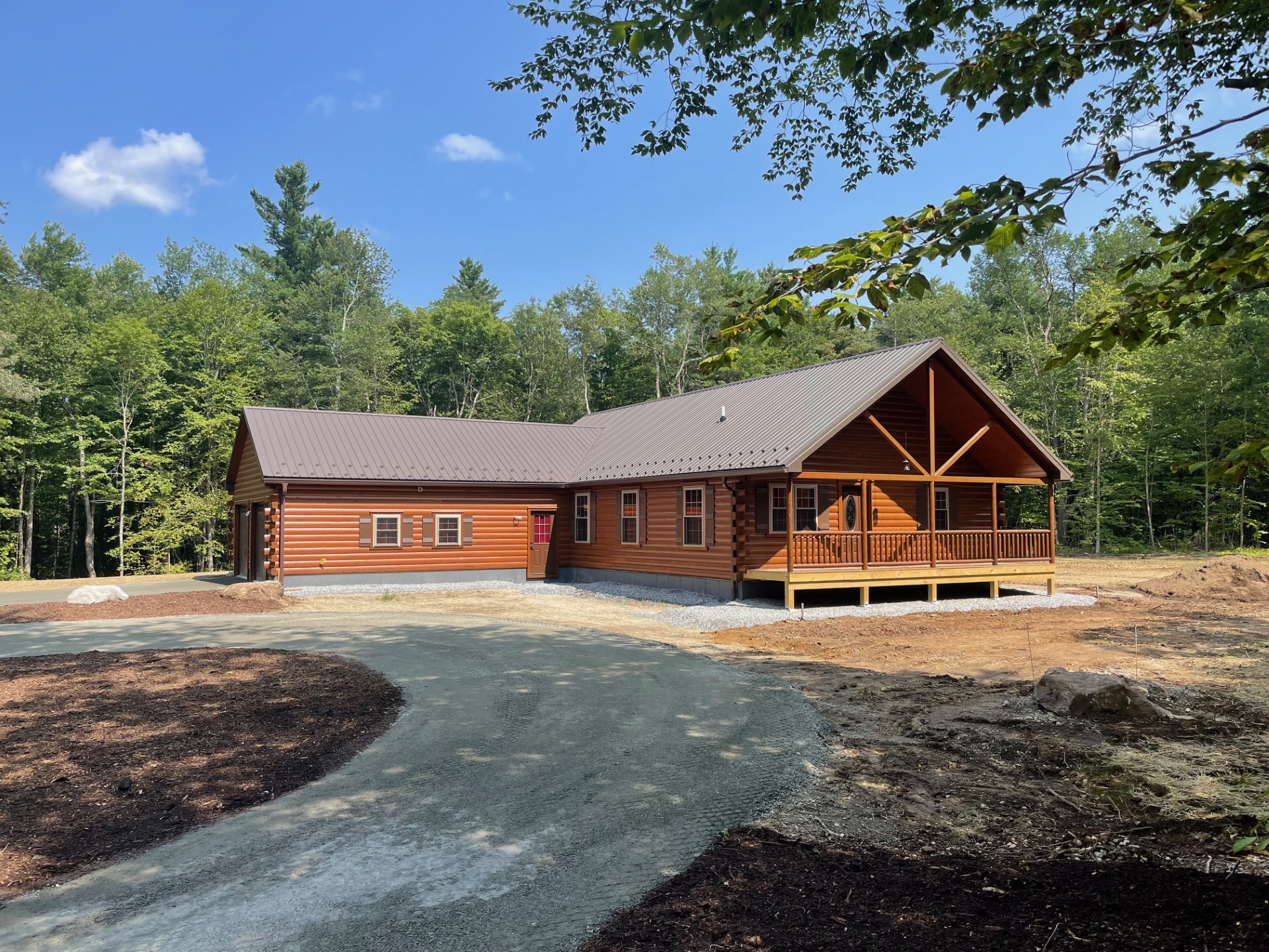 Settler Log Cabin Home