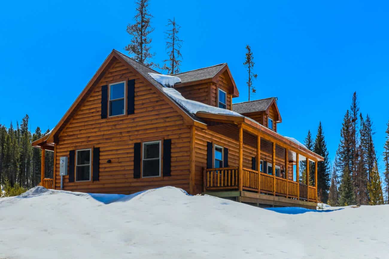 Glacier Prefab Log Cabin Homes