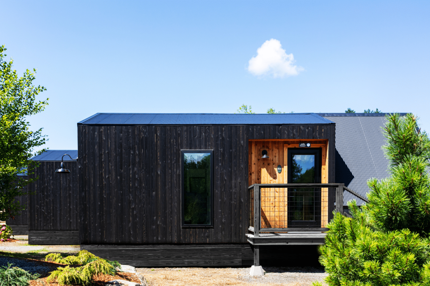 modern mountain escape in Stowe VT