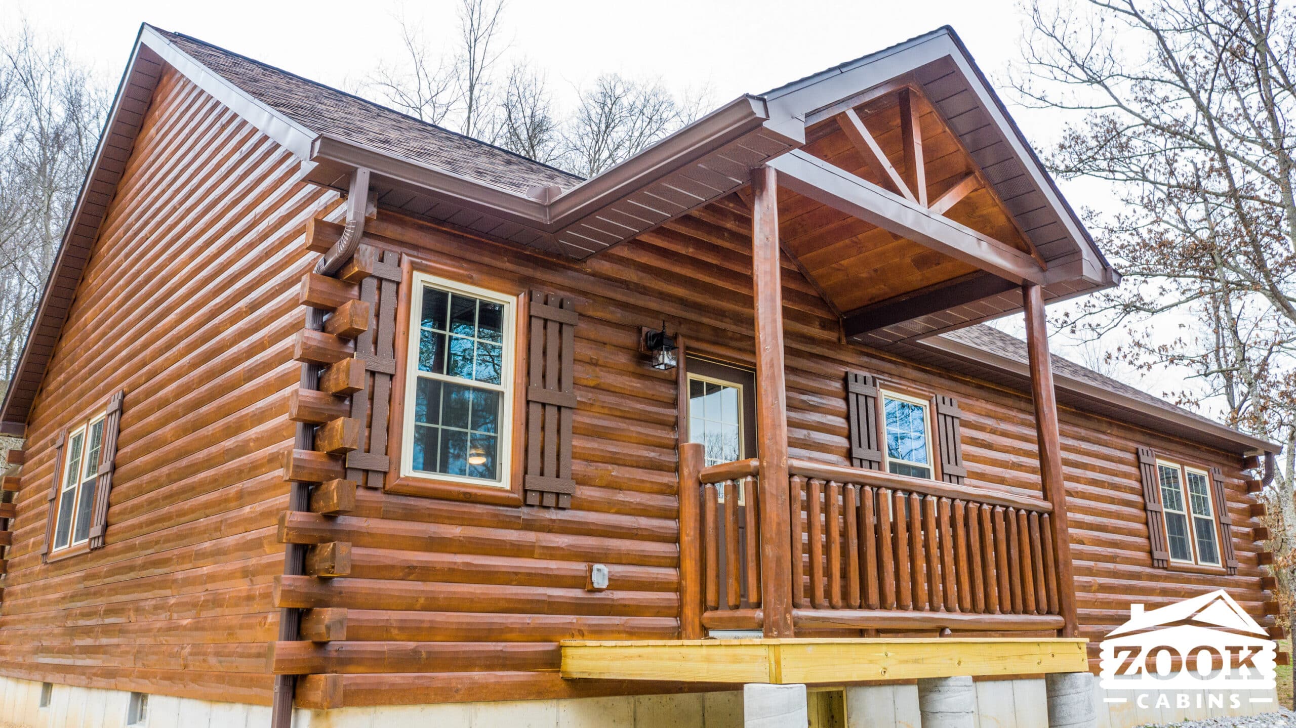 28'x42'/44' Sunset Ridge  Log Cabins Sales & Prices