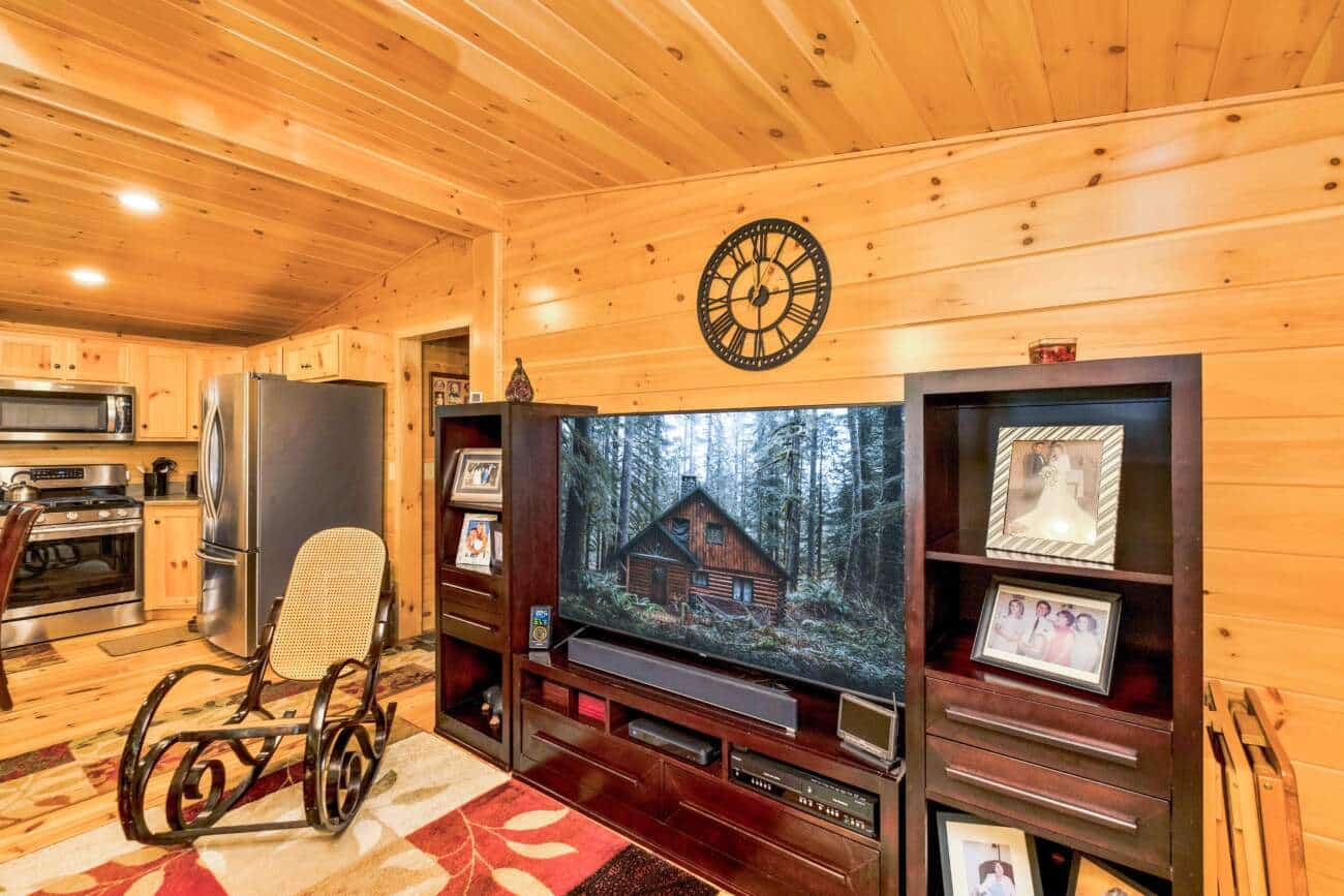 pine wood interior