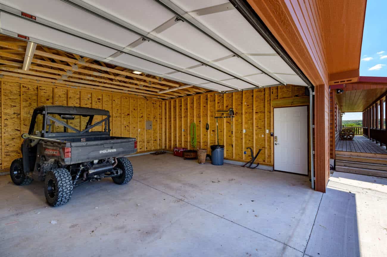 Garage for Prefab Cabin in Russell KS
