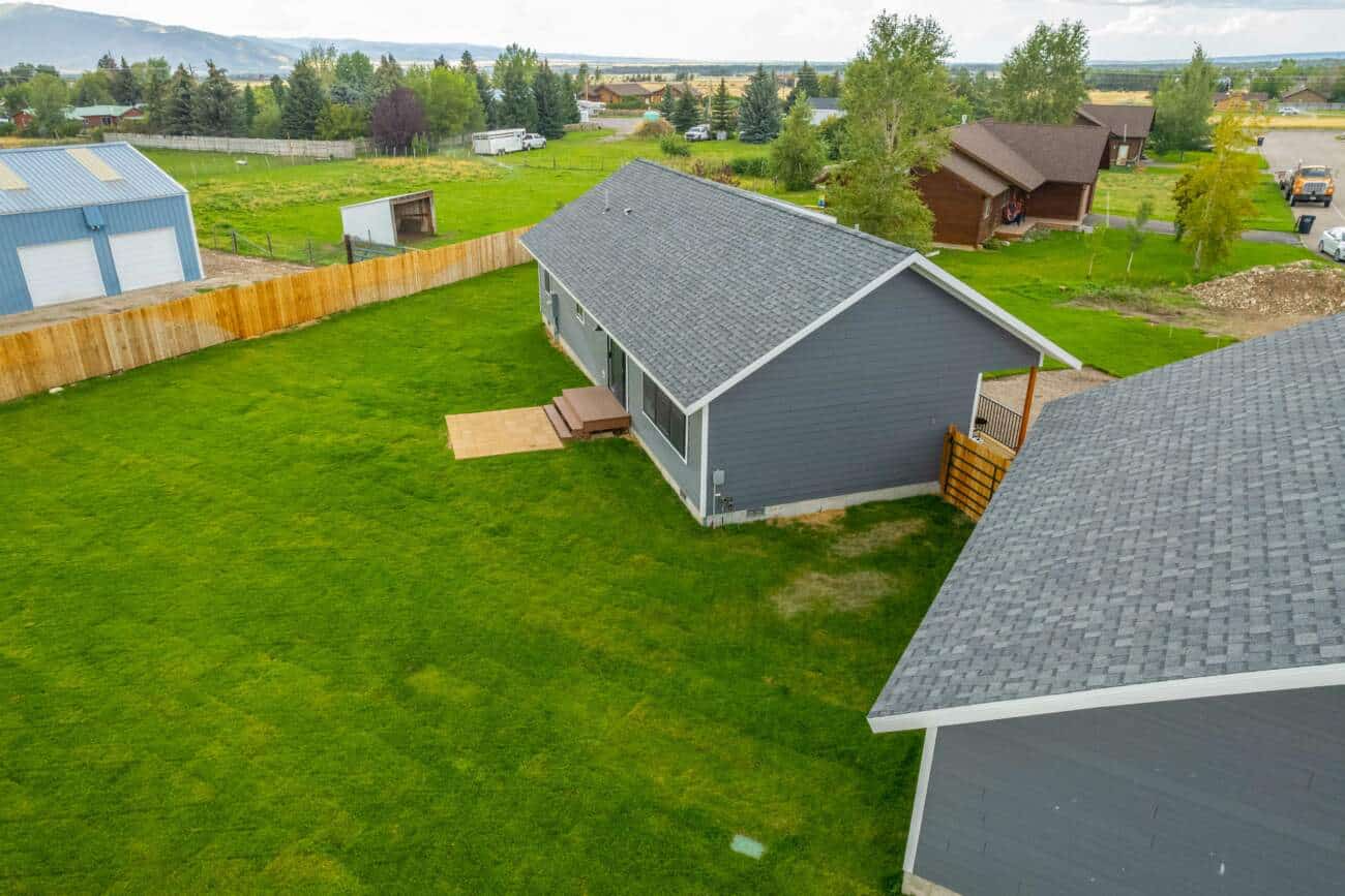 Modern Cabin in Victor ID with fence and yard