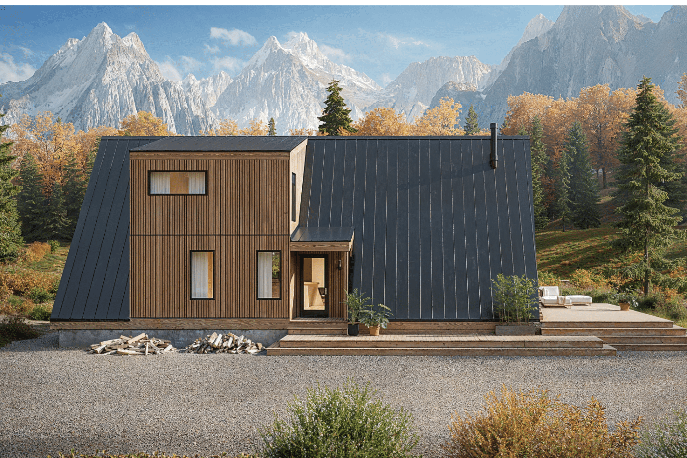 full size a frame homes for your mountain cabin for sale by Zook Cabins