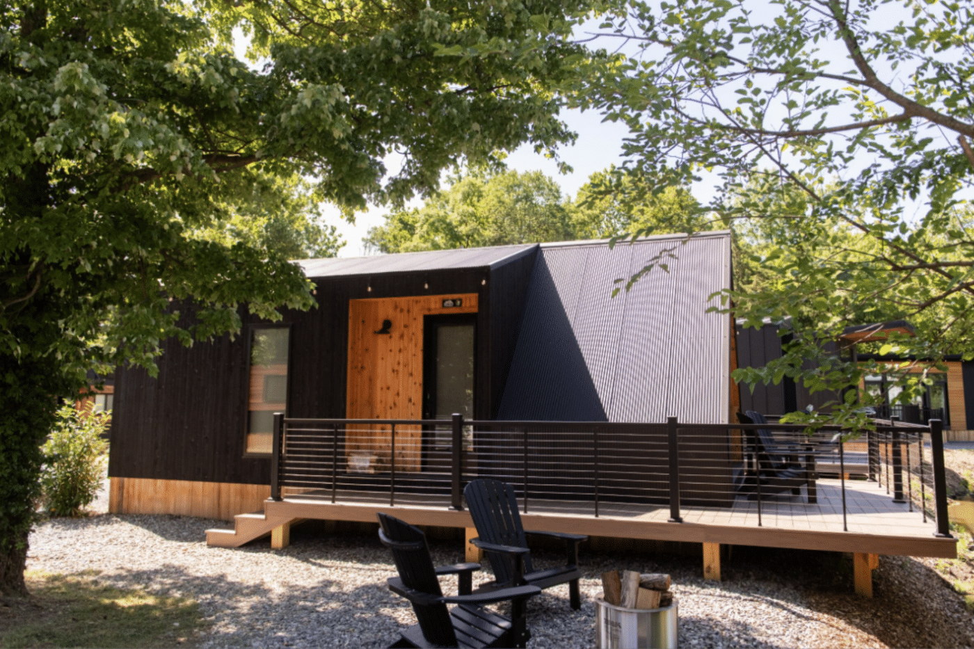 modern glamping in Lancaster county Pa