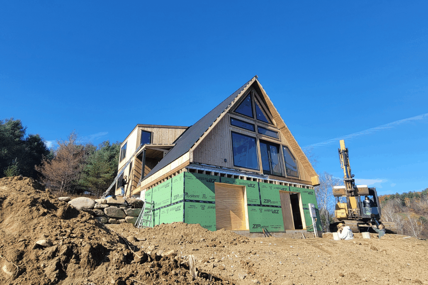 Front view of Pawlet VT in A Frame Modular