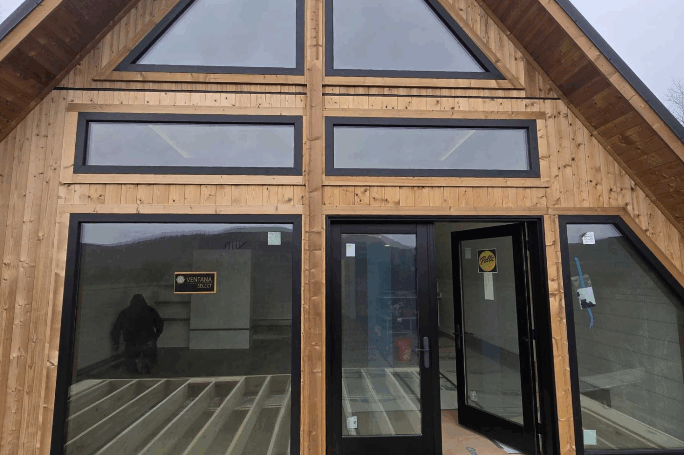 entry of A frame modualr peak in Pawlet VT