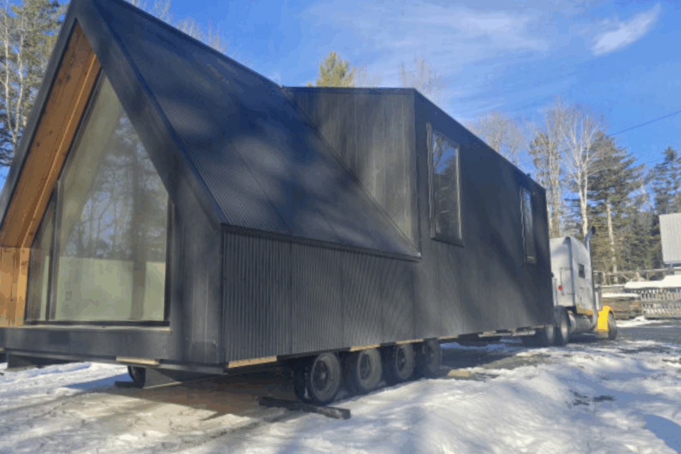 A Frame Park Model Tiny Home in Warrent Pa