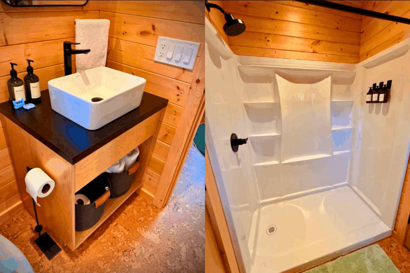 Zook Cabins designed and built Park model tiny home Nook Studio in Sevierville TN