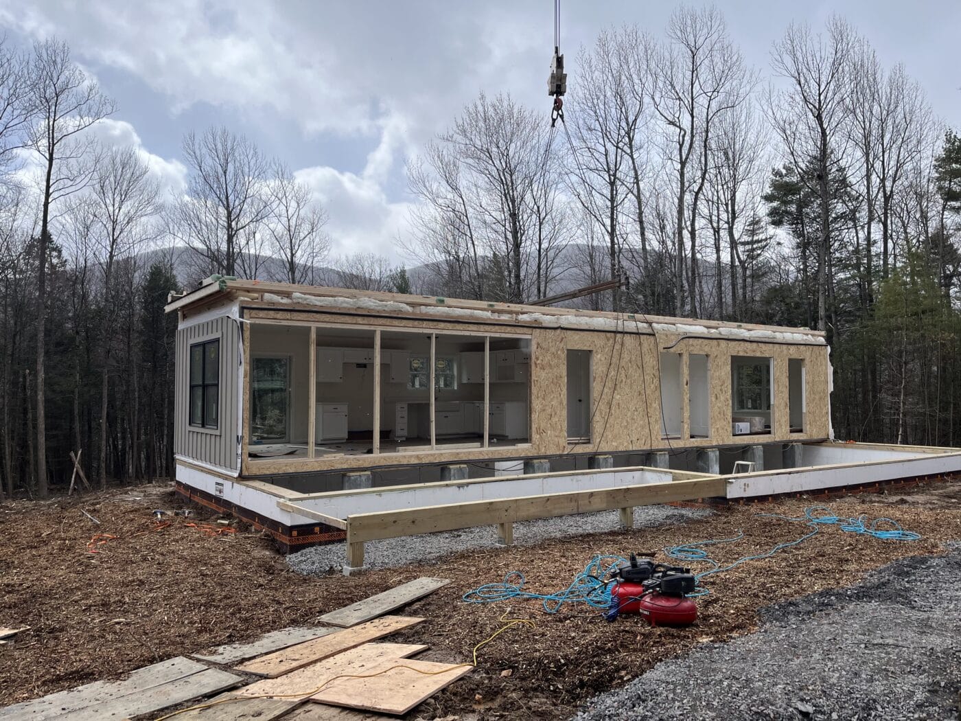 Woodland Modern Cabin in Mt Temper NY First Module