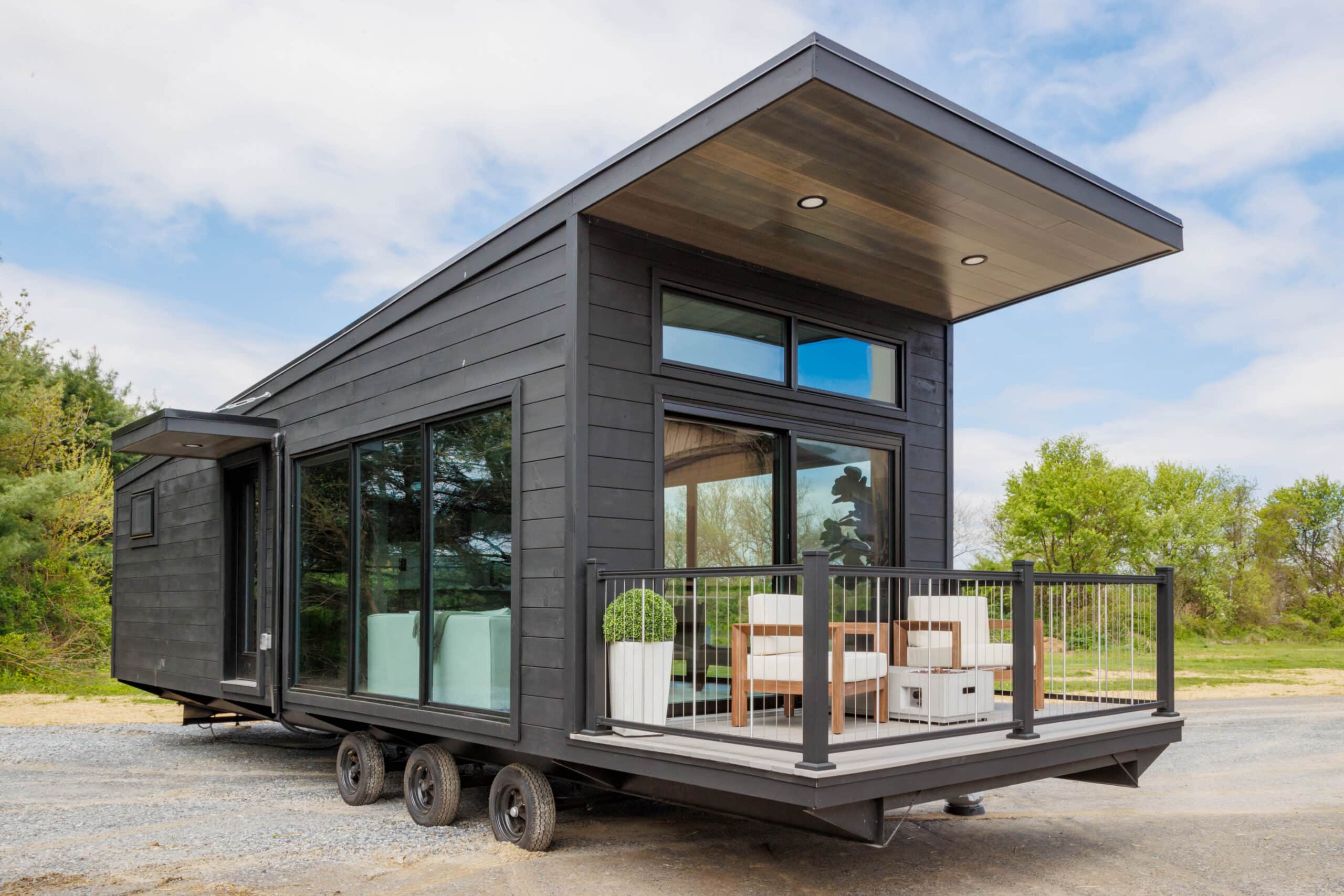 the rockwood park model home on wheels in WI