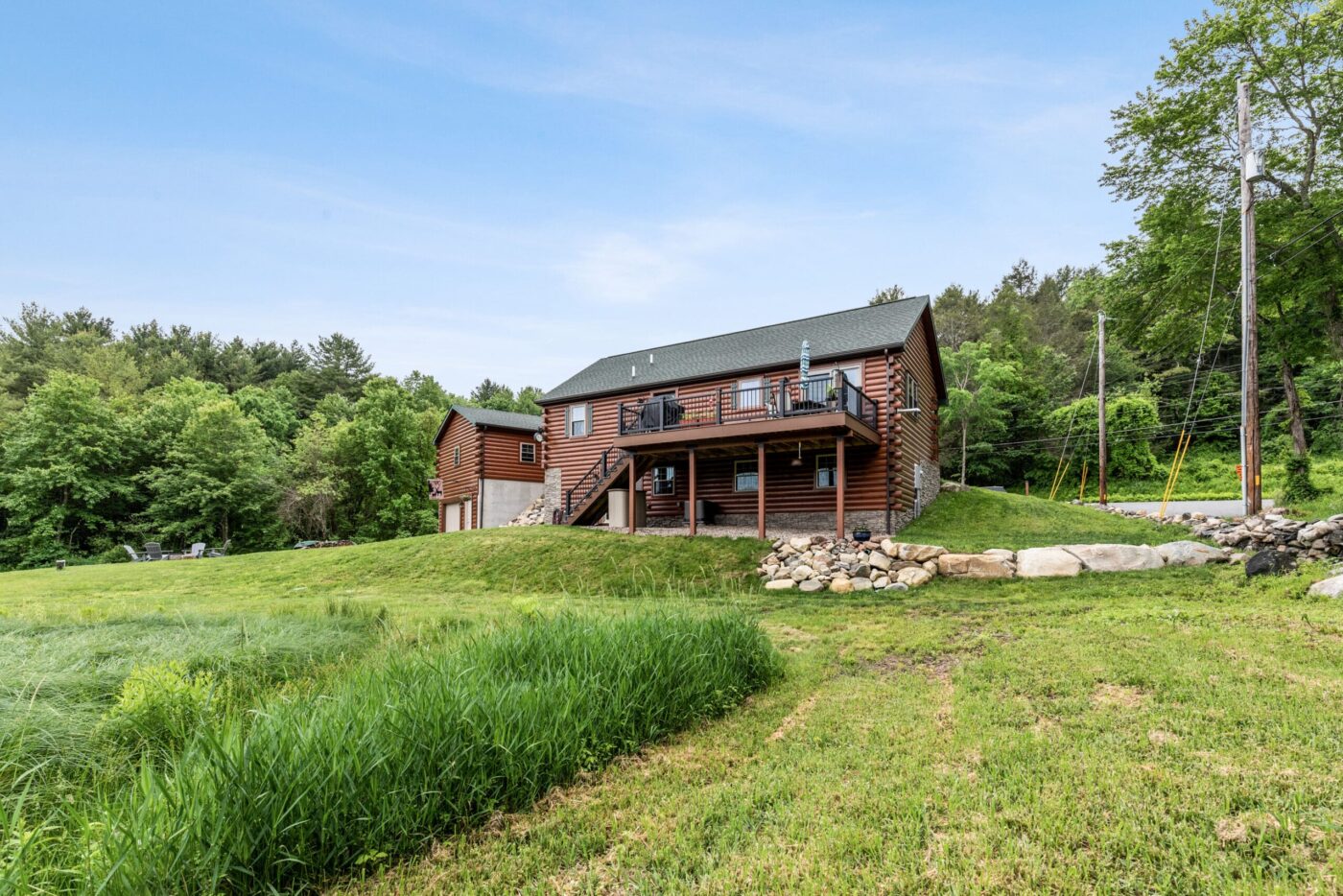 frontier log cabin in Georgia