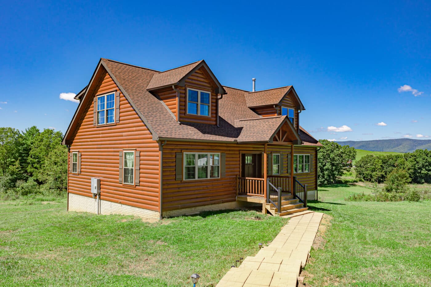 Log Cabin Home in Ohio