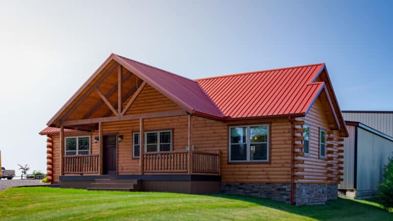 Log Cabin Home in Ohio FI