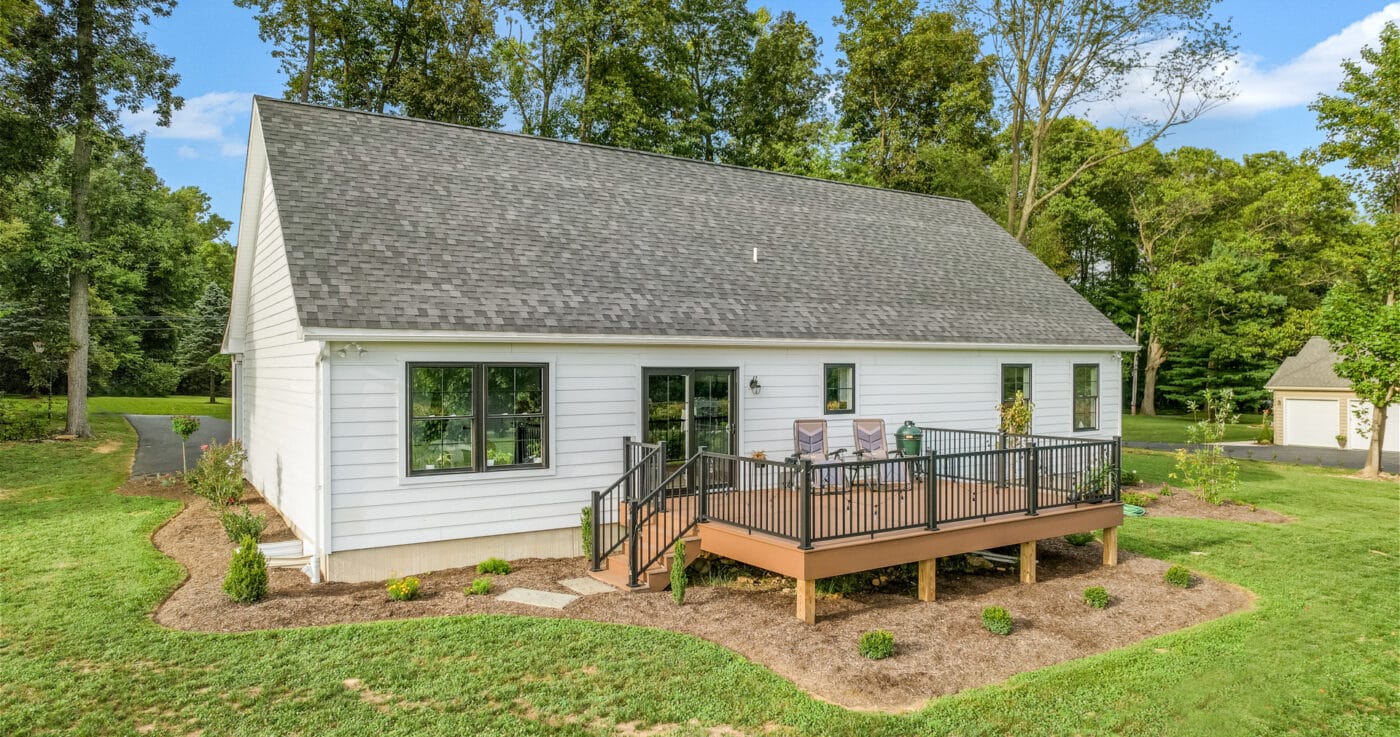 Modern Cabin Home in North Carolina Porch