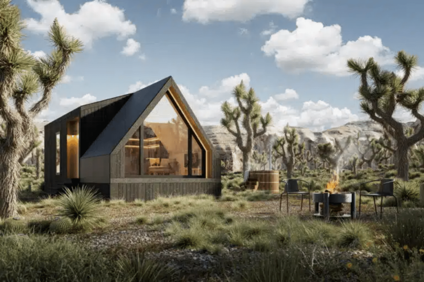 A Frame tiny home Zook cabins tiny home builder