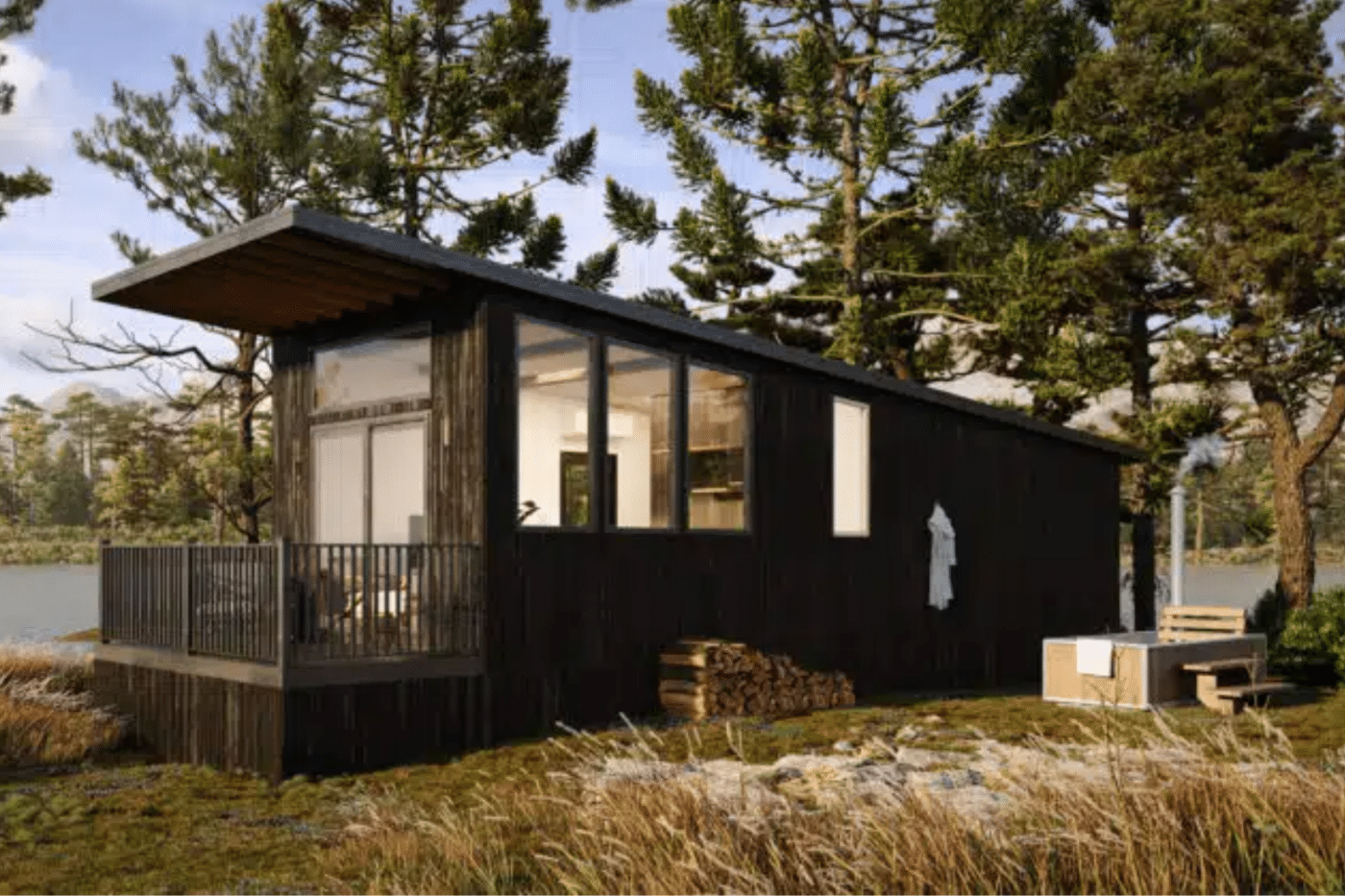 the rockwood tiny home built by zook cabins