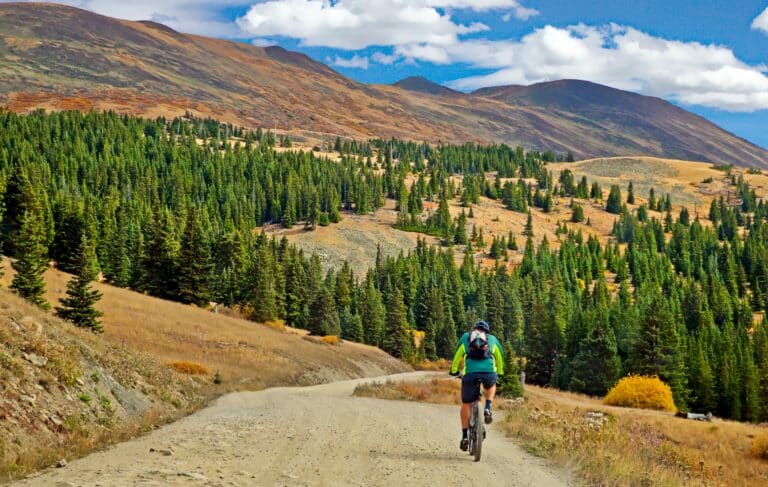 biking for cabin in breckenridge colorado