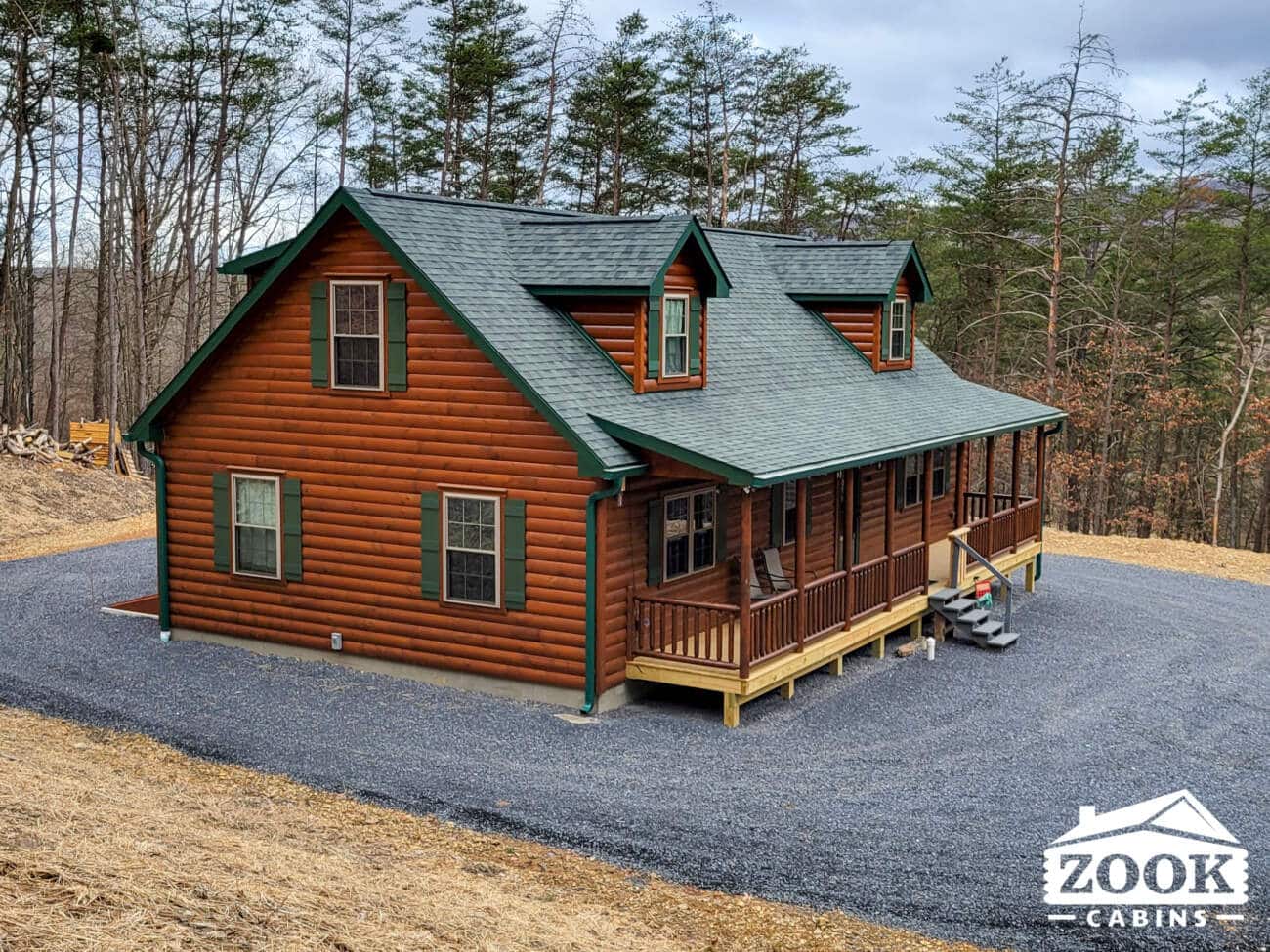 Pre built log cabins for sale