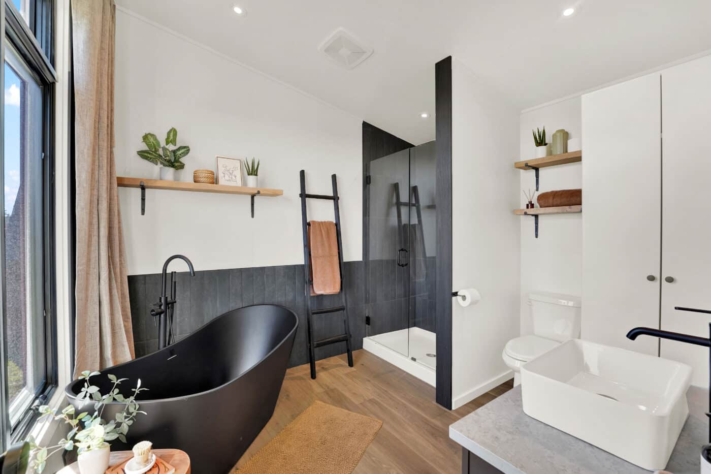 Spacious Bathroom in a Park Model Home