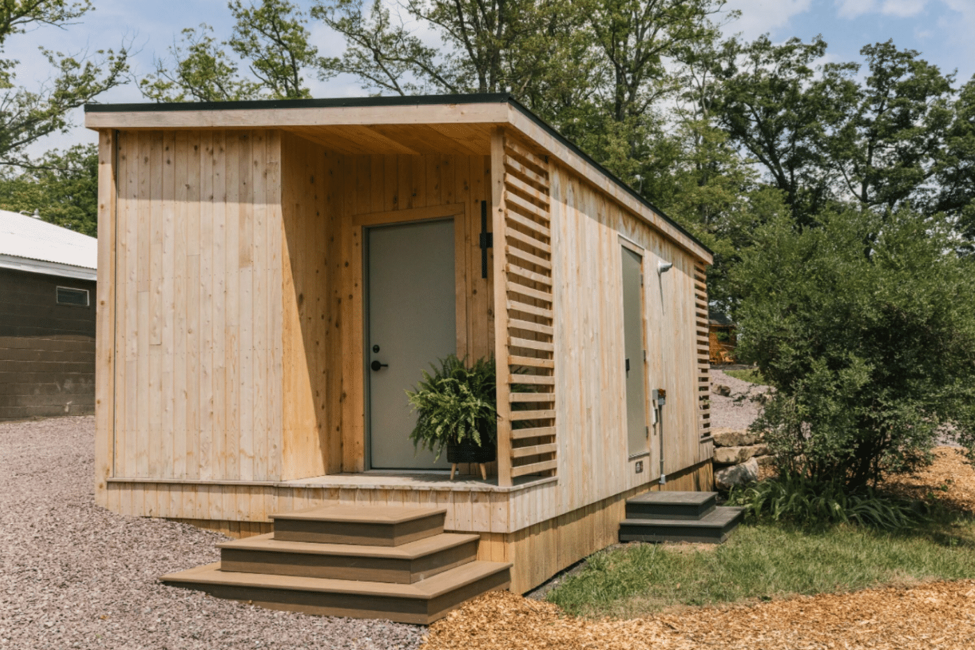 gravel pad foundation for park model hone