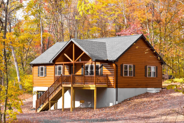 can a log cabin be used for a ADU