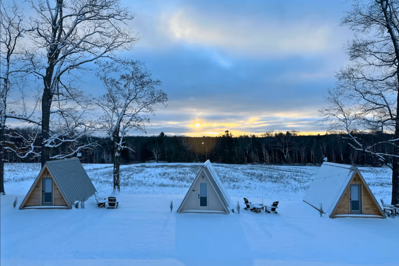 Where can I stay in a glamping pod