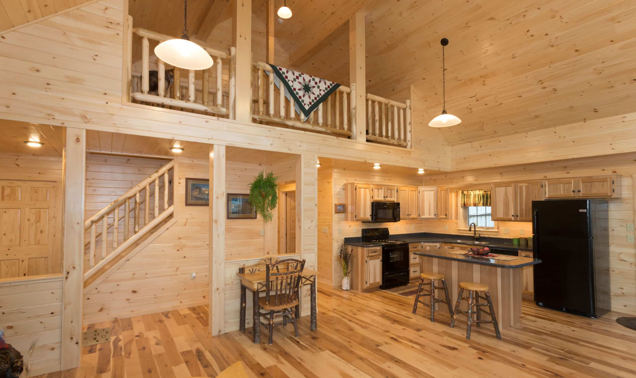 Beautiful Amish Built Log Cabins Vs