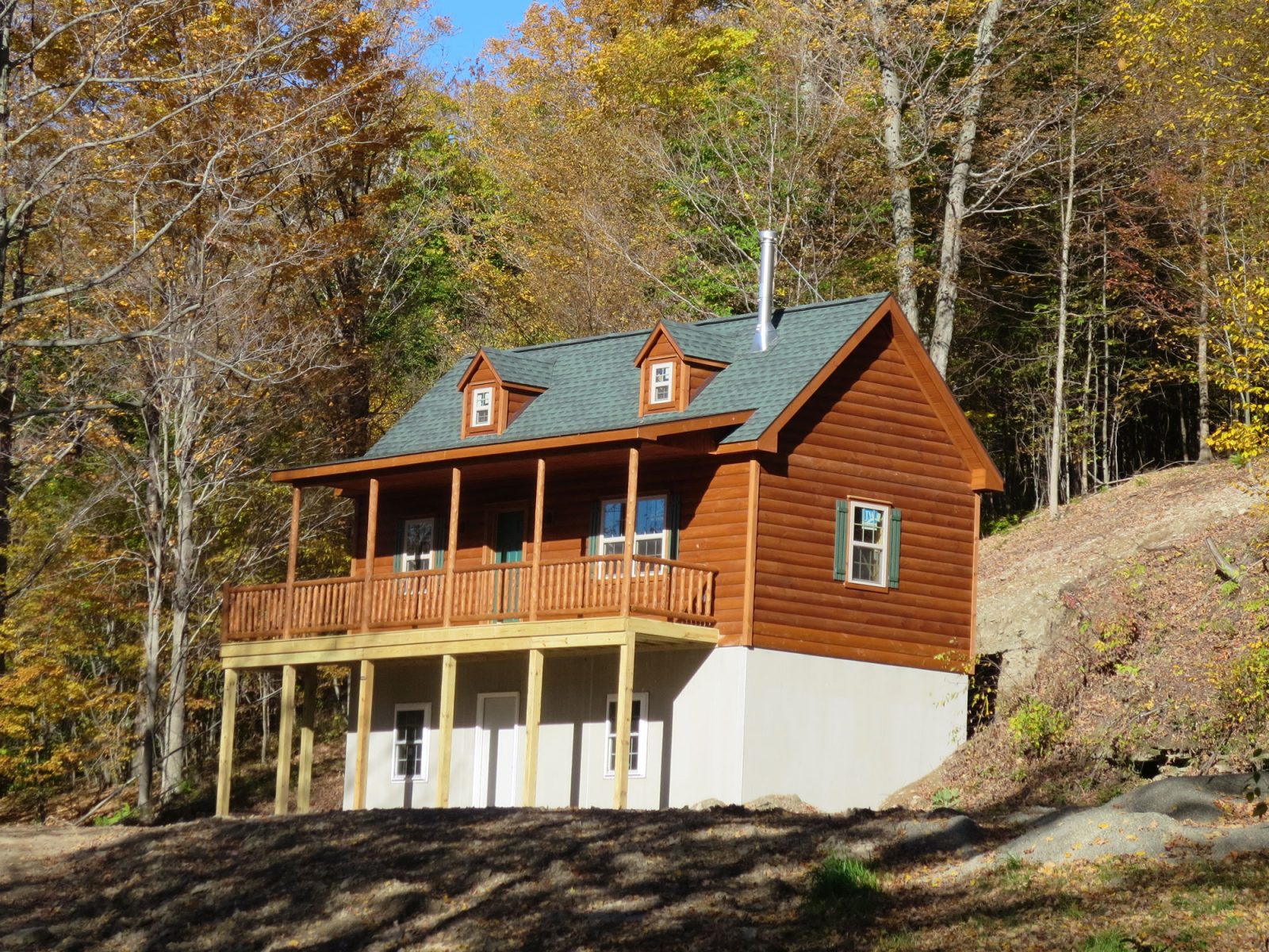 Plymouth Cabin | Gorgeous 2 Story Cabin | Zook Cabins