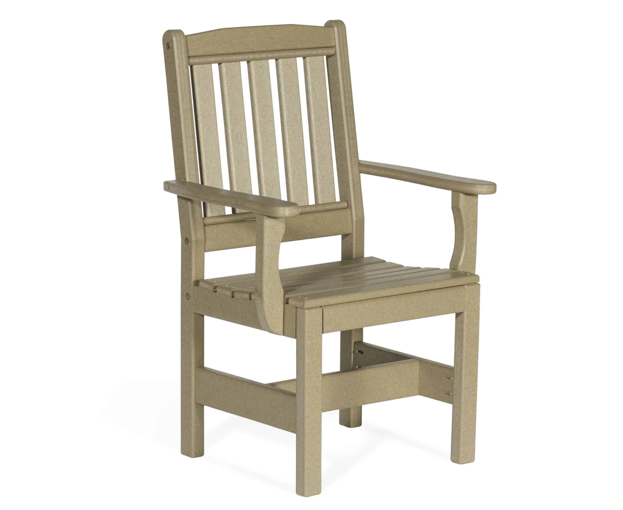 english garden chair with arms outdoor poly furniture