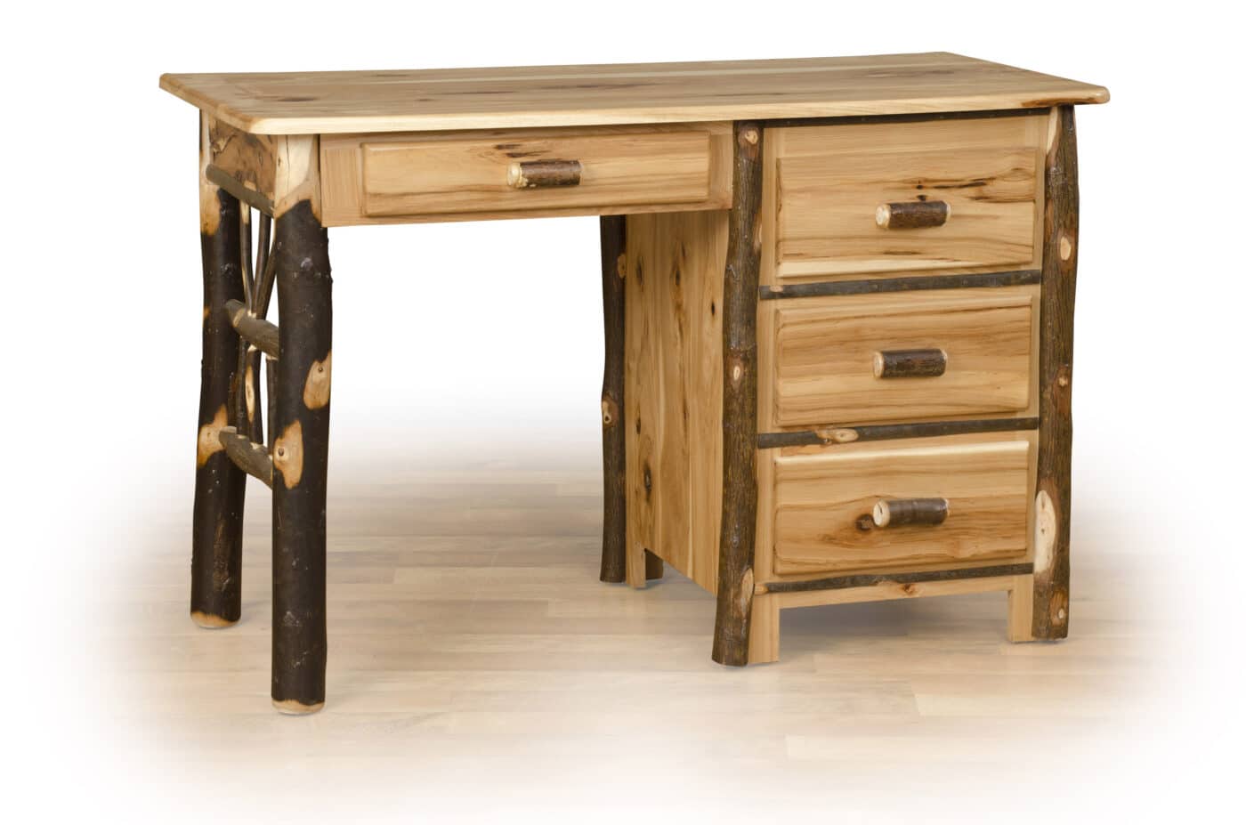 student desk log cabin furniture