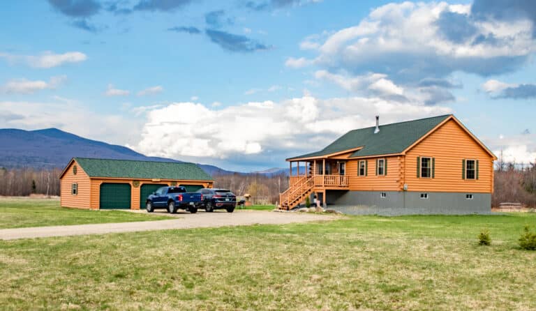 Log Cabin Builders In Michigan FI