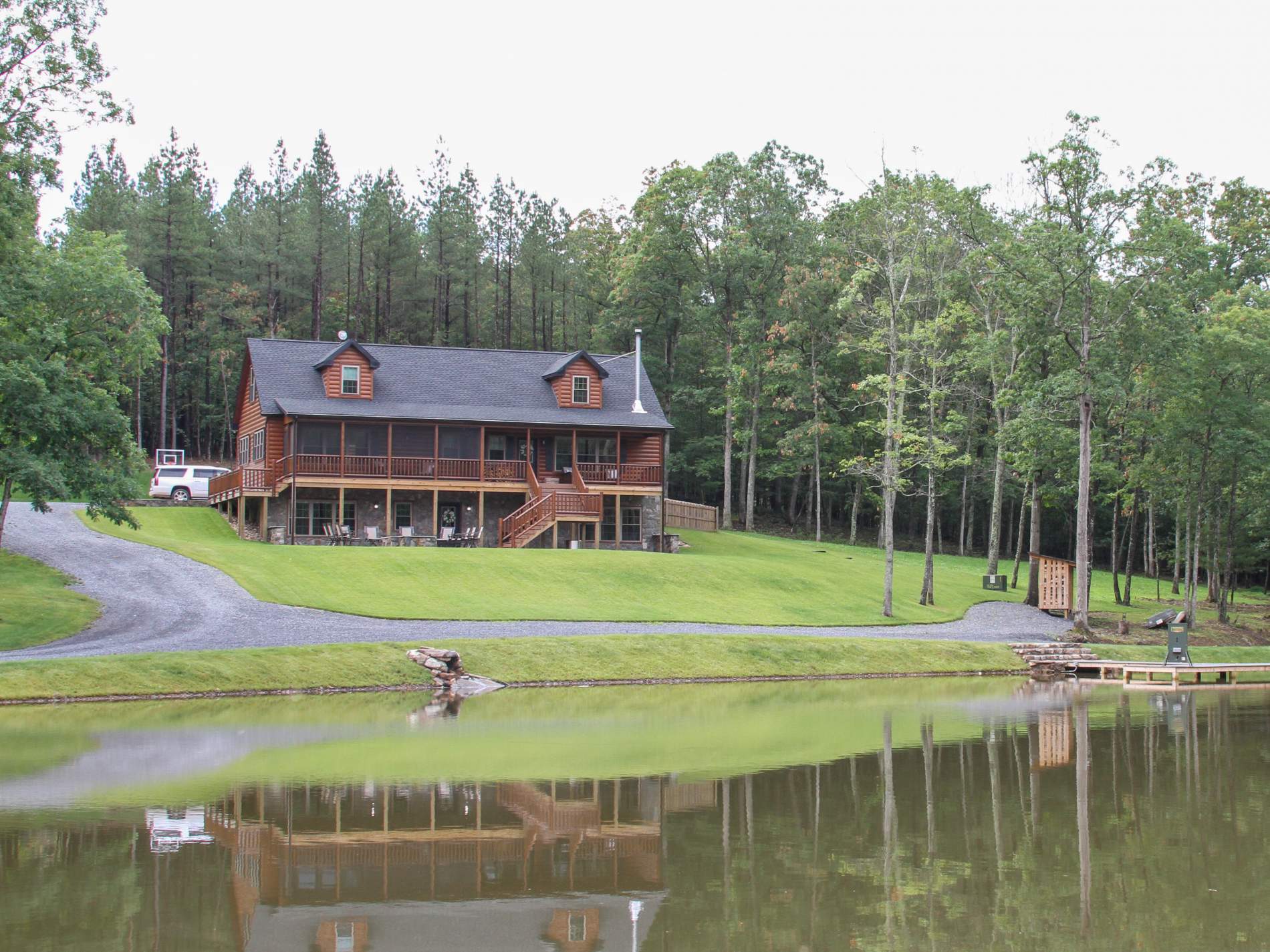 Prefab Log Cabins Luxury Log Homes Built To Last   Beautiful Prefab Log Cabin In North Carolina 1900x1425 