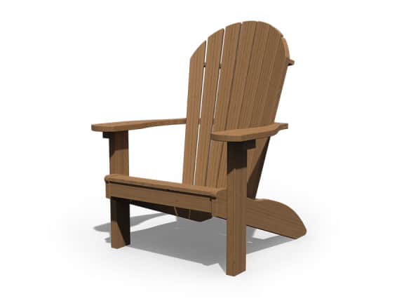 Adirondack Chair wooden outdoor furniture