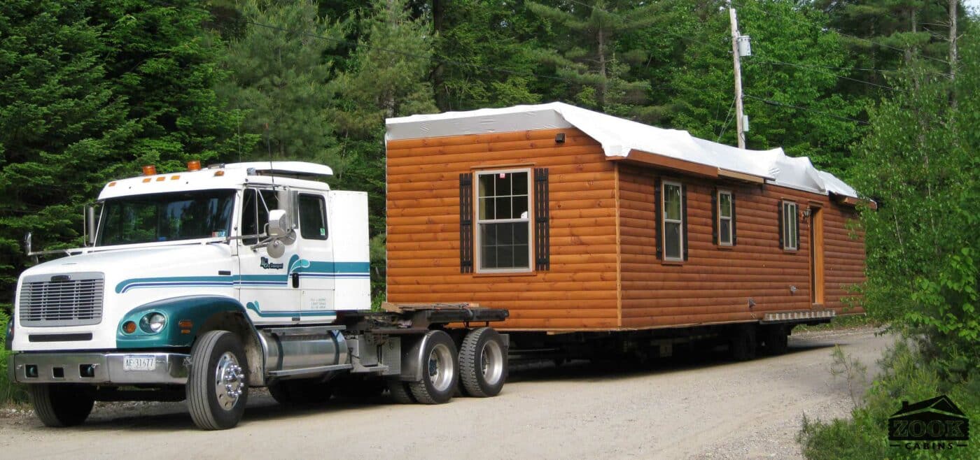 cabins delivered