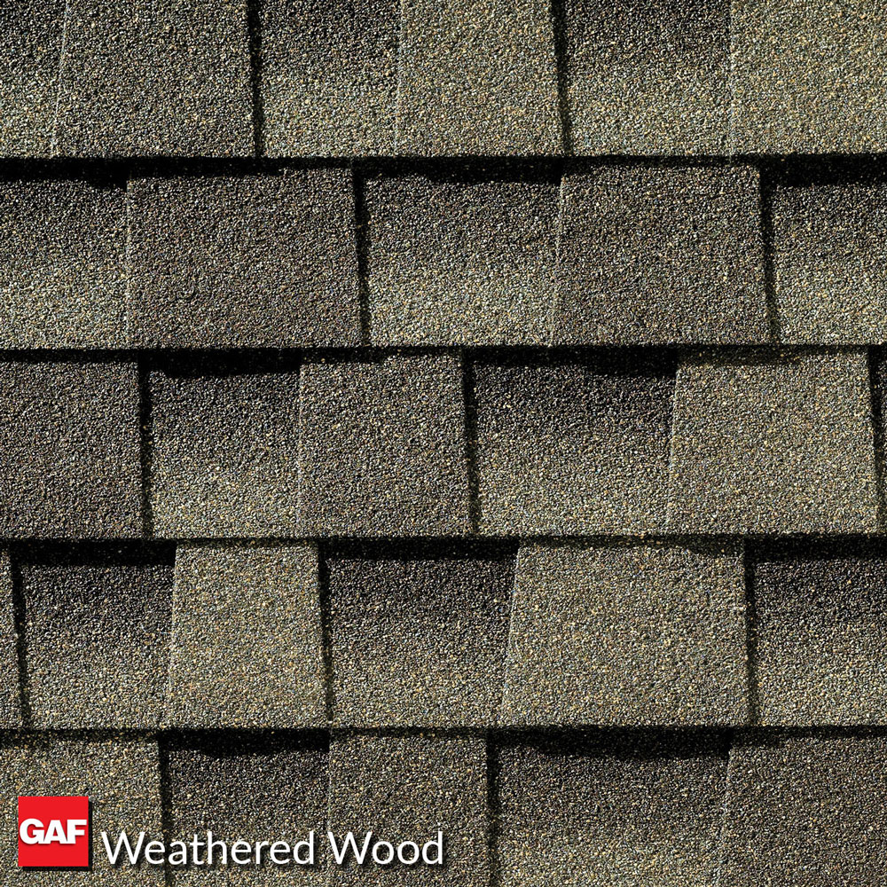 prefab log cabin roofing asphalt weathered wood