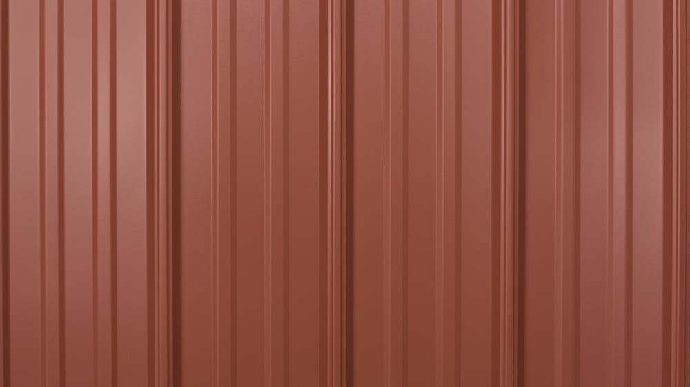 prefab log cabin roofing metal colonial red